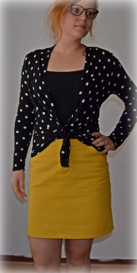 How about I ahow you my zip fly? Oh, my cardigan is covering it :)